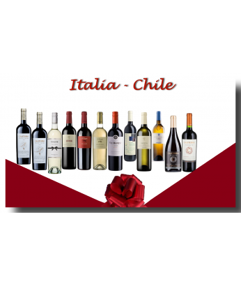 Винный набор Чили Италия 12 бутылок